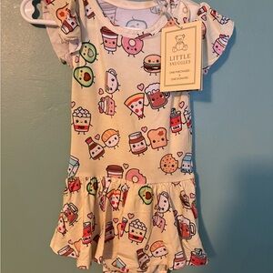 Little Snuggles Charlie’s Project Short Sleeve Twirl 12/18 months NWT